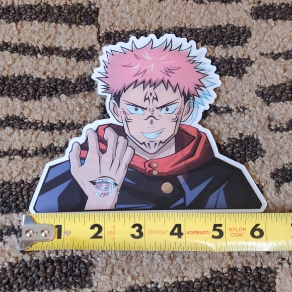 Sukuna Jujutsu Kaisen Motion Sticker Anime - Picture 4 of 5